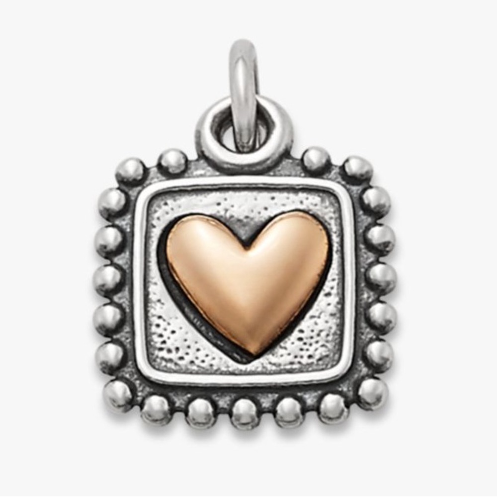 James Avery Radiant Heart Charm **Brand New**